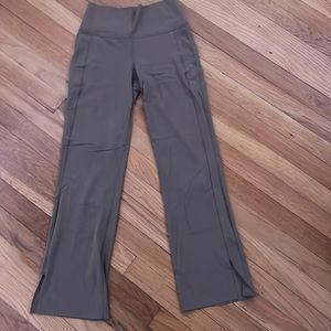 Light Brown yoga pants from Athleta